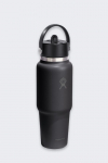 Hydro Flask 32 Oz Wide Flex Straw Travel Bottle (946ml) thermal bottle - black