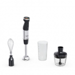 TEFAL | Hand Blender | Quickchef+ HB673830 | Hand Blender | 1000 W | Number of speeds 20 | Turbo mode | Black