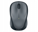 LOGITECH M235 Mouse right-handed optical wireless 2.4 GHz USB wireless receiver grey