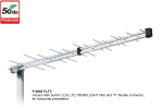 TV Antena ISKRA  P-2845 FLT7 Silver