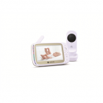 Motorola 5.0&rdquo; Wi-Fi Video Baby Monitor with Stargrip Crib Mount | VM45 Connect | White