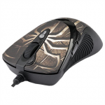 A4TECH A4TMYS29980 Mouse EVO XGame Laser Oscar X747 Brown Fire USB