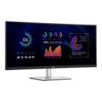 DELL PRO 34 PLUS P3424WEB CURVED WQHD IPS 21:9 USBC-90W RJ45 CAM MIC SPKR KVM
