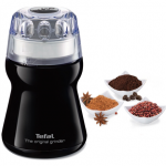 TEFAL | GT1108 | Coffee Grinder | 180 W | Coffee beans capacity 50 g | Number of cups 9 pc(s) | Black | Pulse function