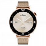 Garett Rose Smartwatch Gold Mesh steel