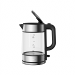 Xiaomi | Electric Glass Kettle EU | Electric | 2200 W | 1.7 L | Glass | 360&deg; rotational base | Black/Stainless Steel