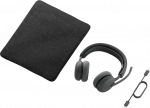 Logitech Zone Wireless 2 ES for Business MS Teams Belaidės ausinės, Bluetooth, Graphite