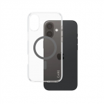 CARE by PanzerGlass Case Flagship | Back protection | Apple | iPhone 16 Plus | Recycled plastic | Transparent