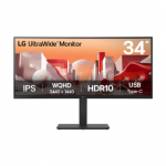LG 34BA75QE-B.AEU 34inch IPS 3440x1440 21:9 300cd/m2 5ms 2xHDMI DP USB