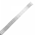 Metalinė tampoma laikrodžio apyrankė M-SILVER-090-LADY