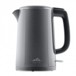 ETA Kettle | ETA859590020 EDITA | Electric | 2200 W | 1.5 L | Stainless steel | 360&deg; rotational base | Gray