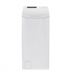 Candy Washing Machine | TCA063D3-S | Energy efficiency class C | Top loading | Washing capacity 6 kg | 1000 RPM | Depth 60 cm |