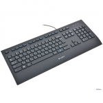 Logitech K280e keyboard USB QWERTY US International Black