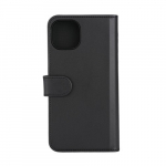 Dėklas 2in1 DELTACO skirtas iPhone 15, magnetinis dangtelis, juodas / 1902469