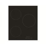 Simfer | Hob | H4.030.DECSP | Vitroceramic | Number of burners/cooking zones 3 | Touch | Black