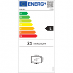PHILIPS 273S1/00 27inch FHD FHD IPS 16:9 300cd/m2 75Hz HDMI
