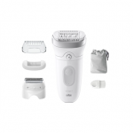 Braun Epilator | SE7-041 Silk &eacute;pil 7 | Number of power levels 2 | Wet & Dry | White/Silver