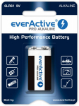 Baterijos 6LR61 everActive Pro Alkaline 6LR61 9V
