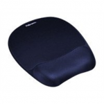 Fellowes | Foam mouse pad with wrist support | Mouse pad with wrist pillow | 202 x 235 x 25 mm | Sapphire