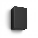Philips Hue WCA Resonate Outdoor Wall Lantern, Black | 8 W | 2000-6500 Hue White Colour Ambiance