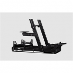 Next Level Racing | Aluminum Carbon Steel | Racing Simulator Cockpit | GTElite Wheel Plate Edition | Black