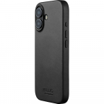 Leather case do iPhone 17 black Mujjo