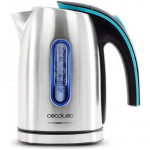 Cecotec Kettle | ThermoSense 220 Steel | Electric | 1630 W | 1.2 L | Stainless Steel | 360&deg; rotational base | Stainless Steel