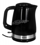 Virdulys elektrinis Tefal Delfini Plus KO150F30 (1,5l 2400W juoda sp.)