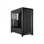 Corsair PC Case | Frame 4000D RS Modular | Black | Mid-Tower