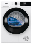 Gorenje Dryer Machine | DHNE82 | Energy efficiency class Class D | Front loading | 8 kg | LED | Depth 55 cm | White