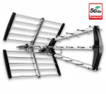 TV Antena eSTAR T-1115 UHF Triplex LTE Juoda