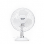 Adler | AD 7302 | Desk Fan | White | Diameter 23 cm | Number of speeds 2 | Oscillation | 22 W