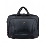 PORT DESIGNS | Courchevel | Fits up to size 15.6 " | Messenger - Briefcase | Black | Shoulder strap