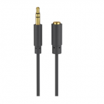 Goobay | Headphone and audio AUX extension cable 3.5 mm 3-pin slim | 97122