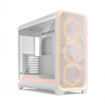 Fractal Design Meshify 3 XL | Ambience Pro RGB White TG Clear Tint | ATX | Power supply included No