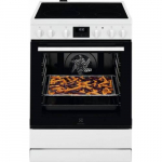 60 cm pločio baltos el keraminė viryklė Electrolux LKR64023AW