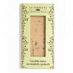 ANTICA TORRONERIA PIEMONTESE &scaron;okolado plytelė cioccolato bianco con mandorle e pistacchiė 85 g