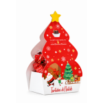 ANTICA TORRONERIA PIEMONTESE &scaron;okoladiniai triufeliai Tartufini Red Box &ldquo;Alberello&rdquo; 180 g