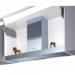 Ner.plieno spalvos T formos prie sienos montuojamas gartraukis Baraldi Integra Inside 56cm 380m3/h