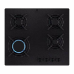 Dujinė kaitlentė ant juodo matinio stiklo Electrolux KGG643723L