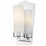 &Scaron;viestuvas sieninis Cosmo Light Dublin W01155CH, E14, 1 x 40 W, balta sp.