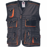 Liemenė vyrams Australian Line Emerton, oranžinė sp./pilka sp., 60 dydis