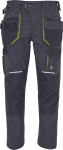 Darbo kelnės vyrams Cerva Greendale, antracito/žaliosios citrinos, 52 dydis