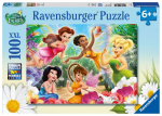 Dėlionė Ravensburger Fairies 109722, 36 cm x 49 cm, 100 vnt., įvairių spalvų