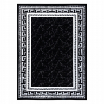 Kiliminis takas Hakano Mosse Frame, juodas/pilkas, 300 cm x 70 cm
