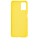 Evelatus Premium Soft Touch Nano silikoninis dėklas, skirtas Samsung Galaxy A03s (A037F) Geltona
