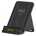 Belaidis indukcinis įkroviklis UleFone WCS01, USB Type C/Qi, 11.2 cm, juoda sp., 50 W