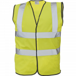 Liemenė vyrams Cerva Lynx Plus HV, geltona, XXXL dydis