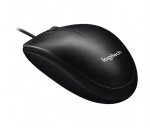 Kompiuterio laidinė pelė Logitech M100, juoda sp.