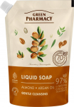 Skystas muilas Green Pharmacy Almond & Argan Oil, 460 ml